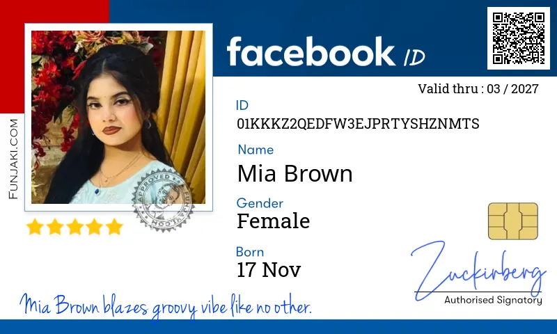 Facebook ID Card