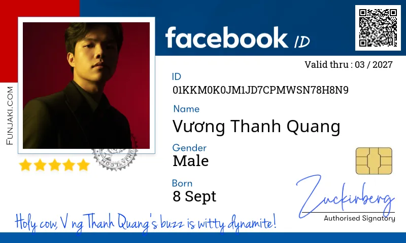 Facebook ID Card