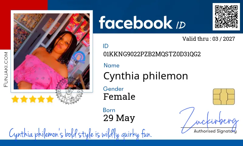 Facebook ID Card