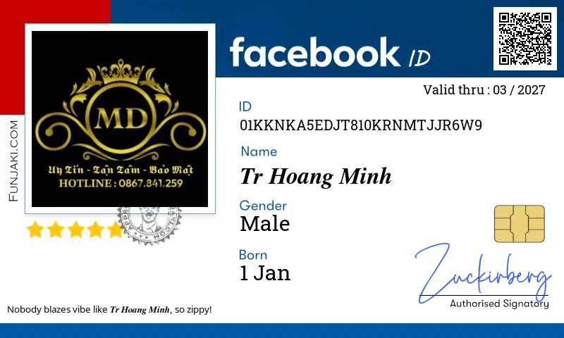 Facebook ID Card
