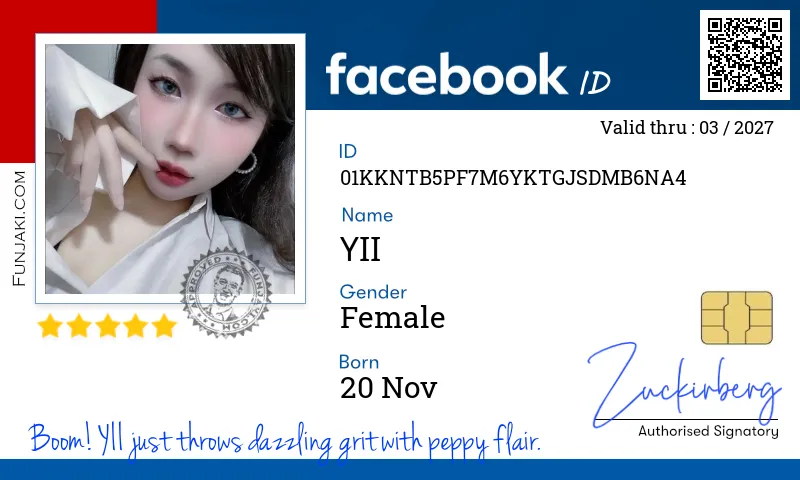 Facebook ID Card