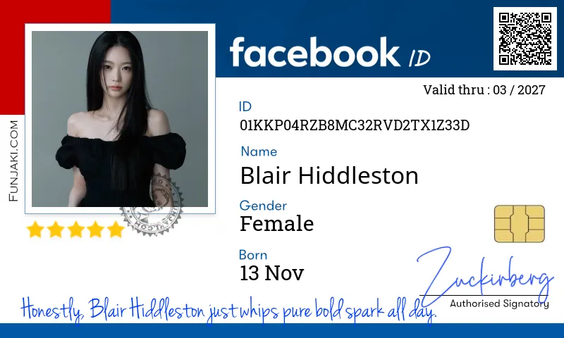 Facebook ID Card