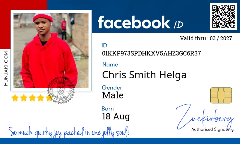Facebook ID Card