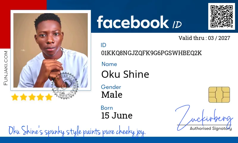Facebook ID Card