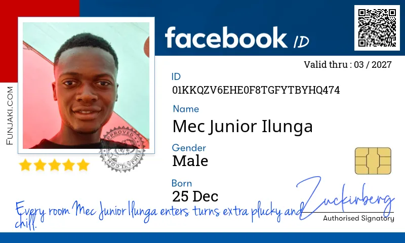 Facebook ID Card