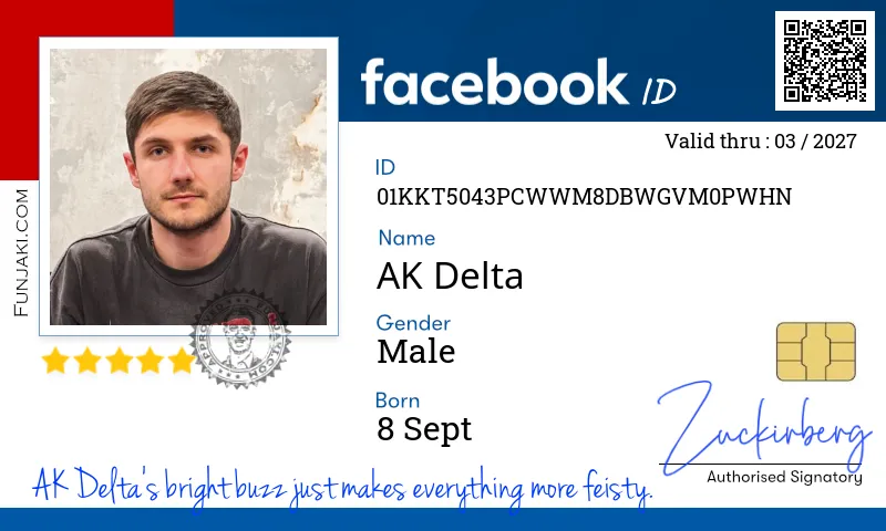 Facebook ID Card
