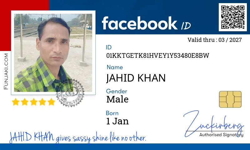 Facebook ID Card