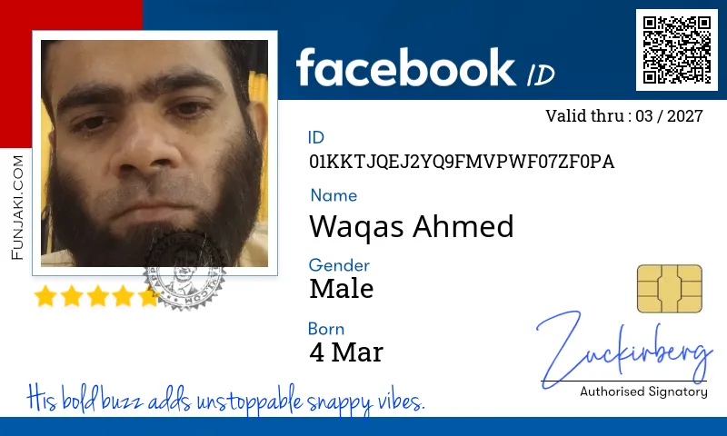 Facebook ID Card
