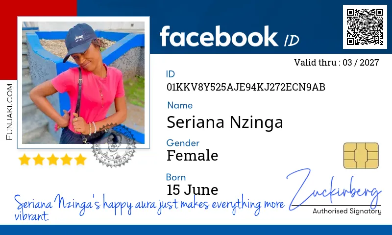 Facebook ID Card