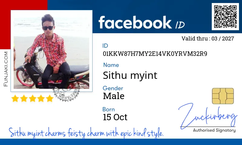 Facebook ID Card