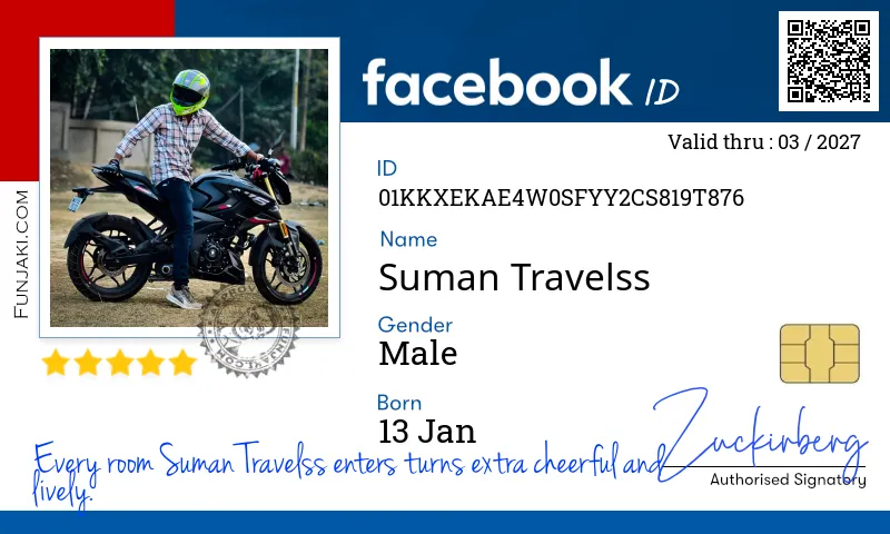 Facebook ID Card