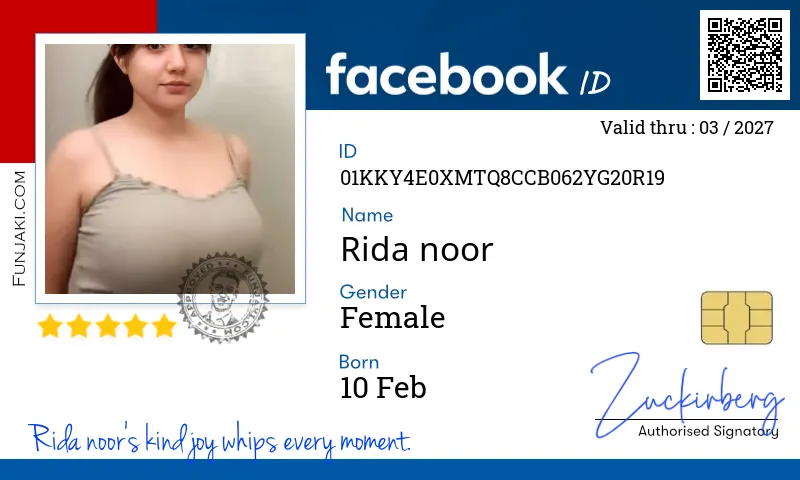 Facebook ID Card