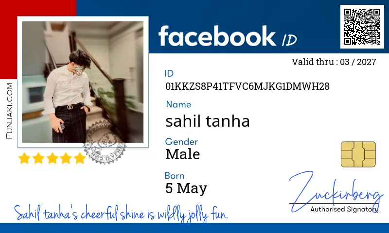 Facebook ID Card