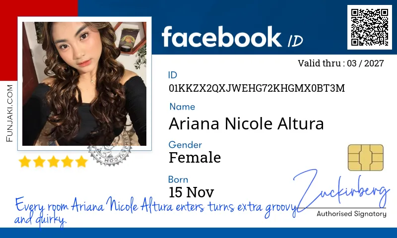 Facebook ID Card