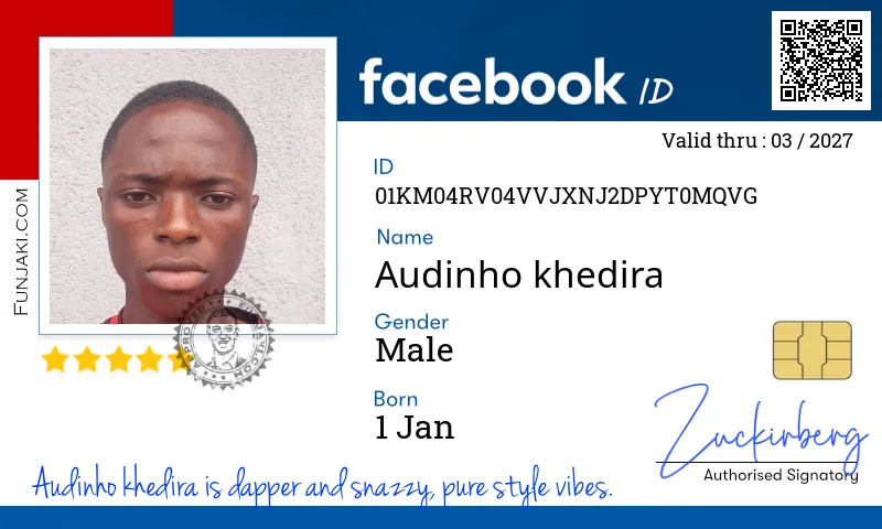 Facebook ID Card