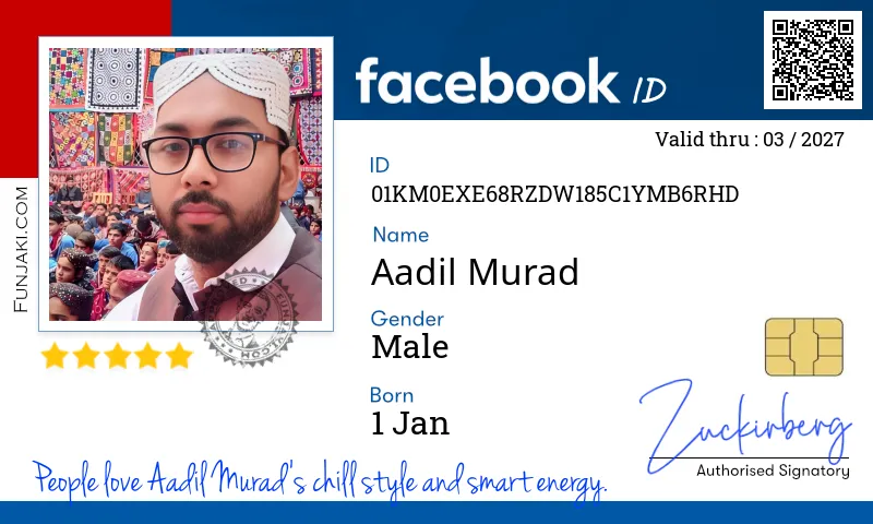 Facebook ID Card