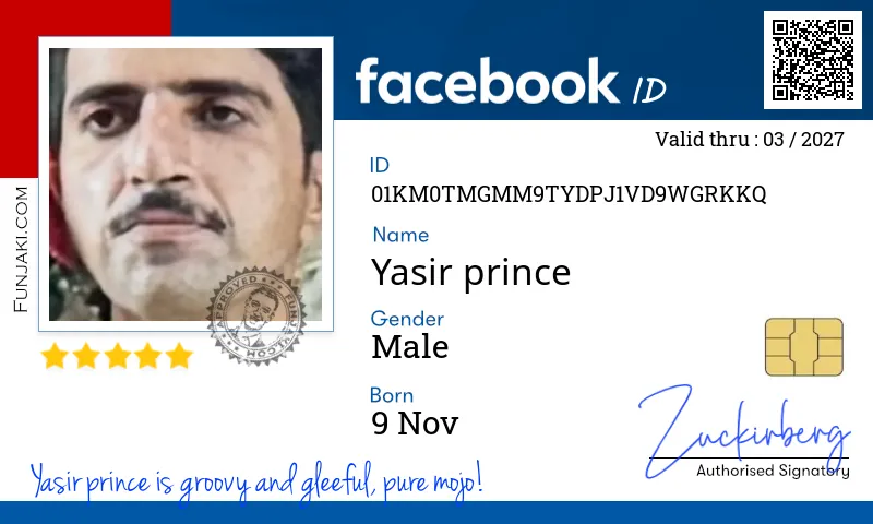 Facebook ID Card