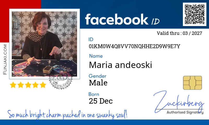 Facebook ID Card