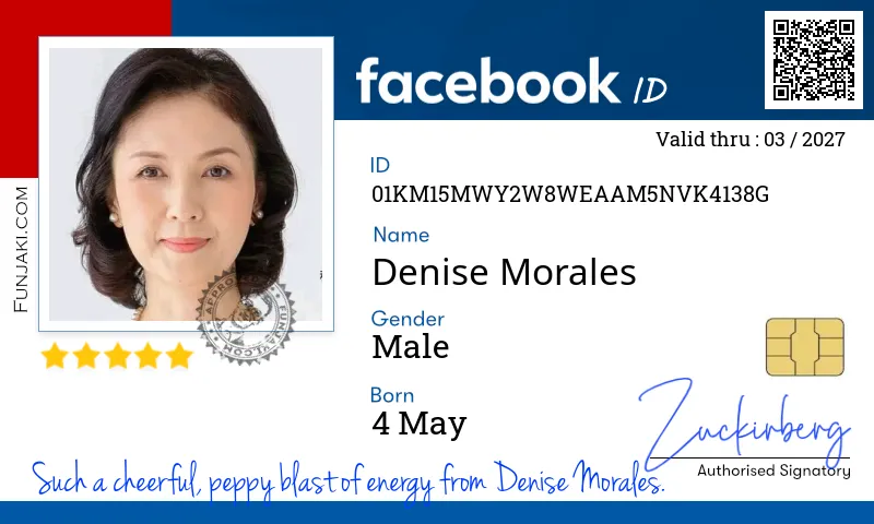 Facebook ID Card