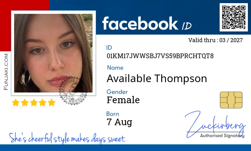 Facebook ID Card