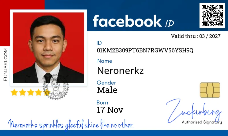 Facebook ID Card