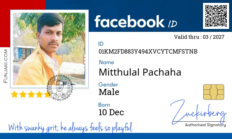 Facebook ID Card