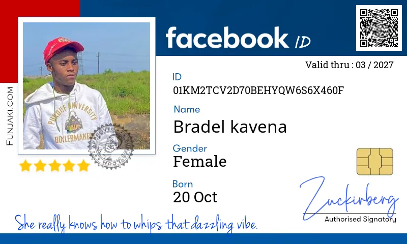 Facebook ID Card