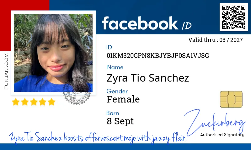 Facebook ID Card