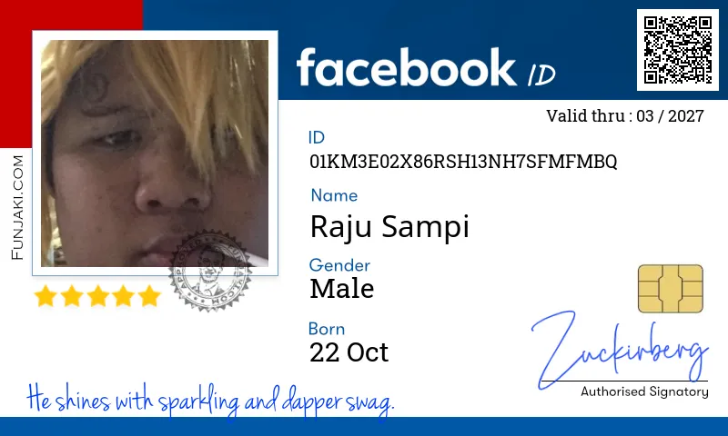 Facebook ID Card