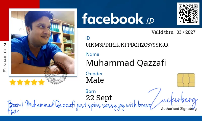 Facebook ID Card