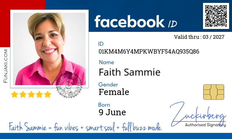 Facebook ID Card