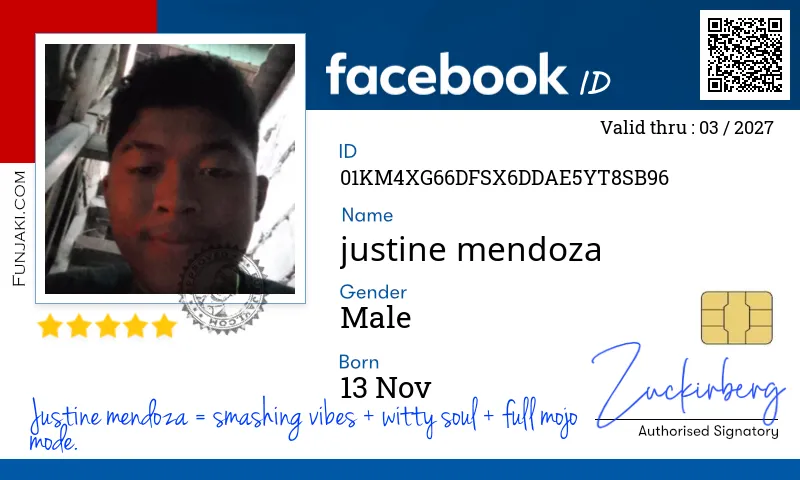 Facebook ID Card