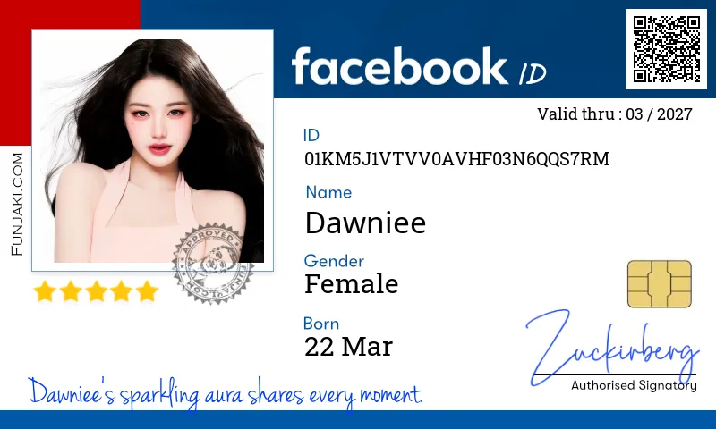 Facebook ID Card