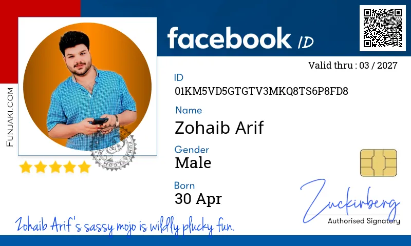 Facebook ID Card
