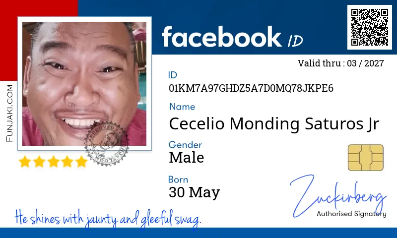Facebook ID Card