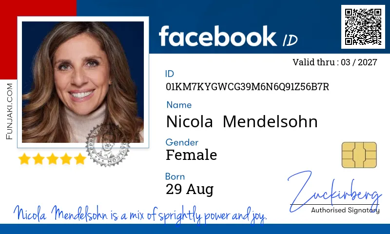 Facebook ID Card