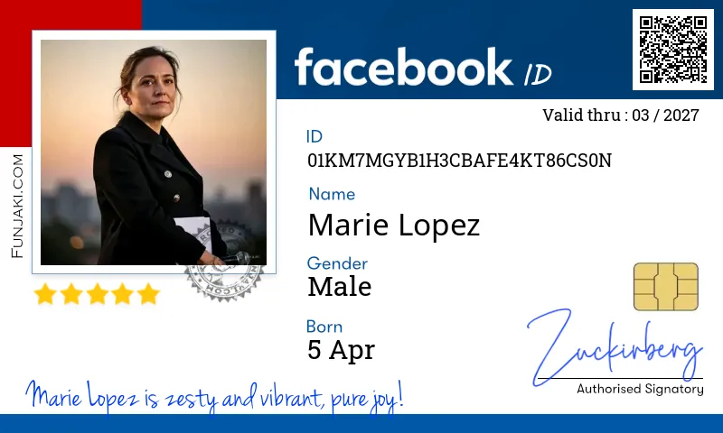 Facebook ID Card