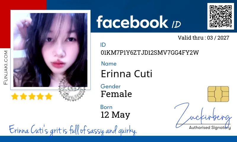 Facebook ID Card