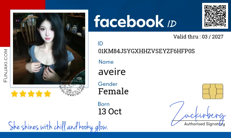 Facebook ID Card
