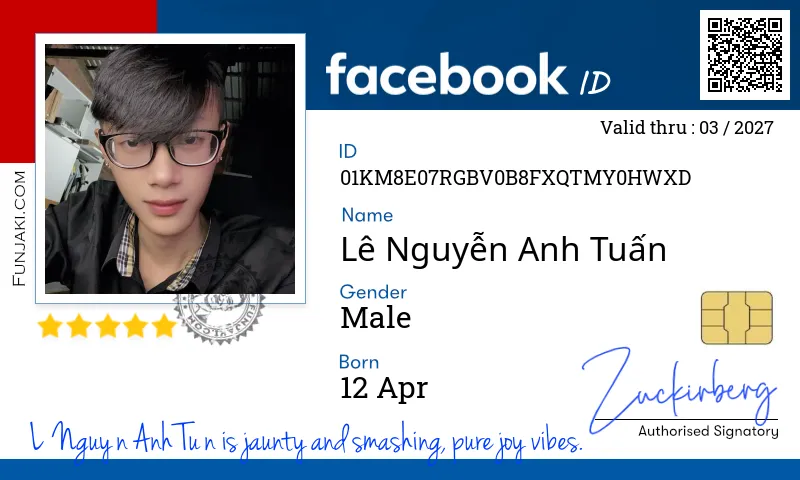 Facebook ID Card