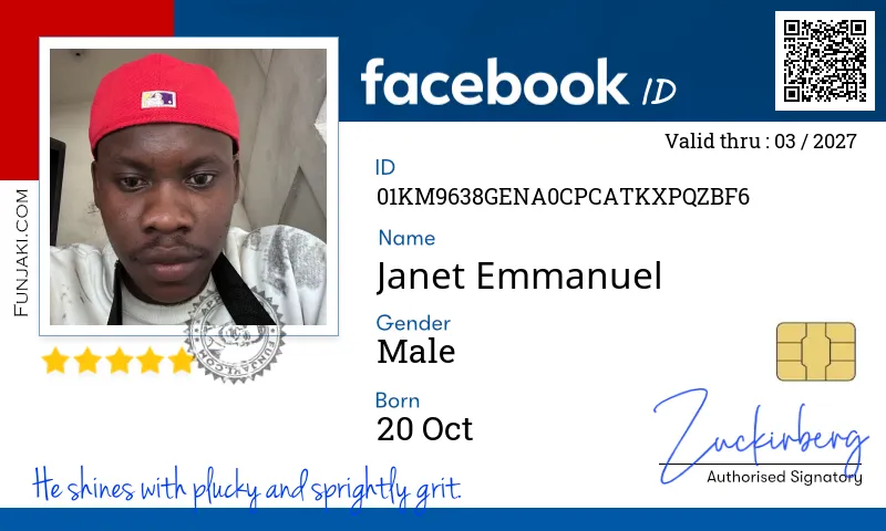 Facebook ID Card