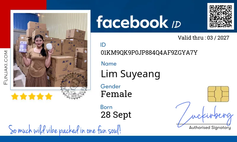 Facebook ID Card