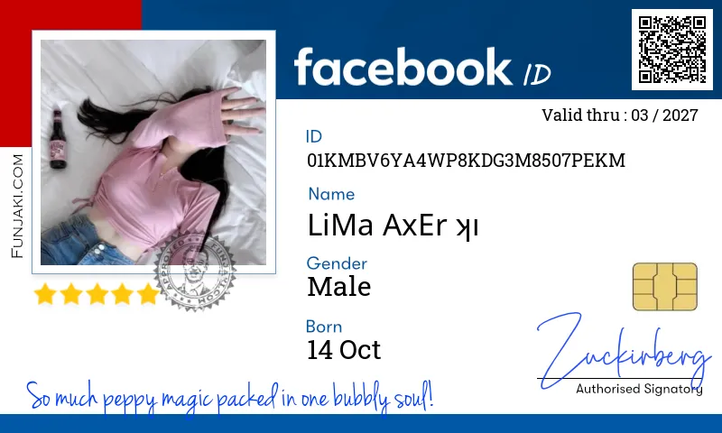 Facebook ID Card
