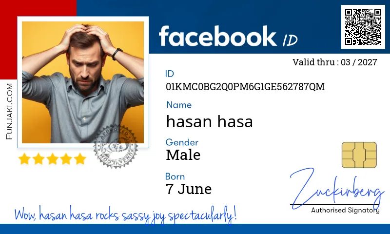 Facebook ID Card