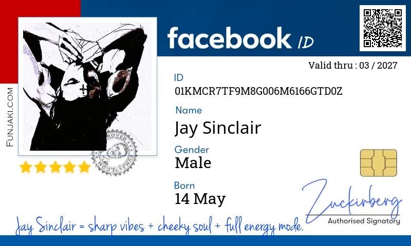 Facebook ID Card