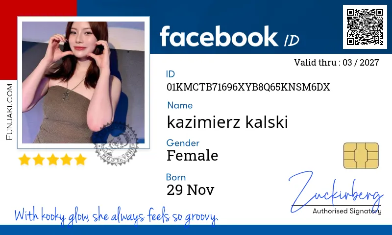 Facebook ID Card
