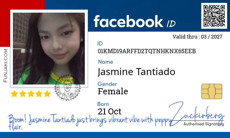 Facebook ID Card