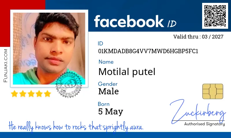 Facebook ID Card