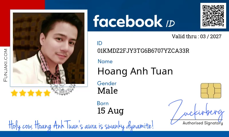 Facebook ID Card