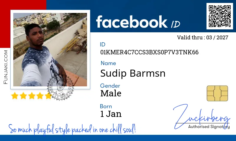 Facebook ID Card